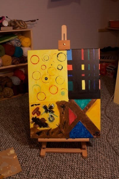 Paintings collection cover: Four Quarters