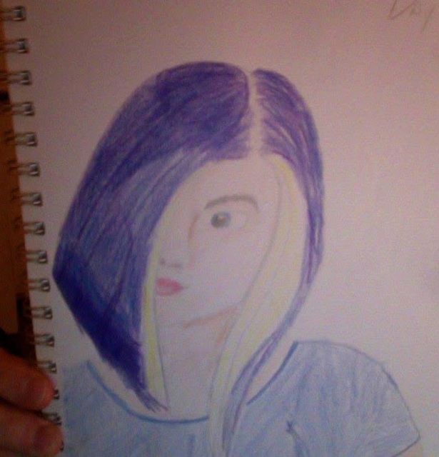 Sketch 016 — Graphite and Prismacolor
