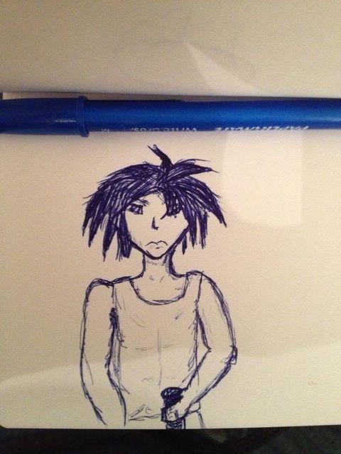 Sketch 021 — Ballpoint pen