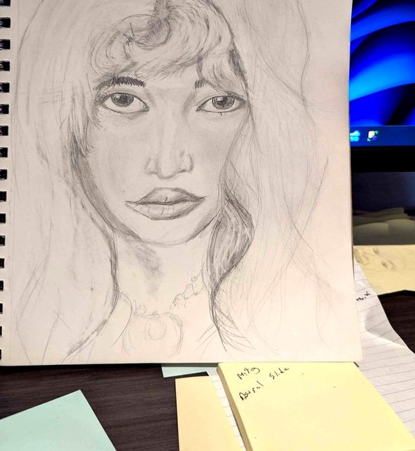 Sketch 100 — Graphite